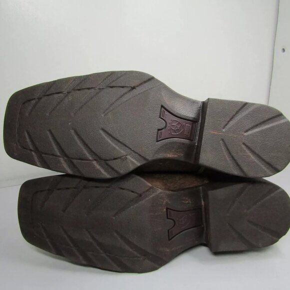 NEW ARIAT Rambler Cowboy boots Square Toe Pull-On Comfort Durable Size 9.5EE - Picture 8 of 9